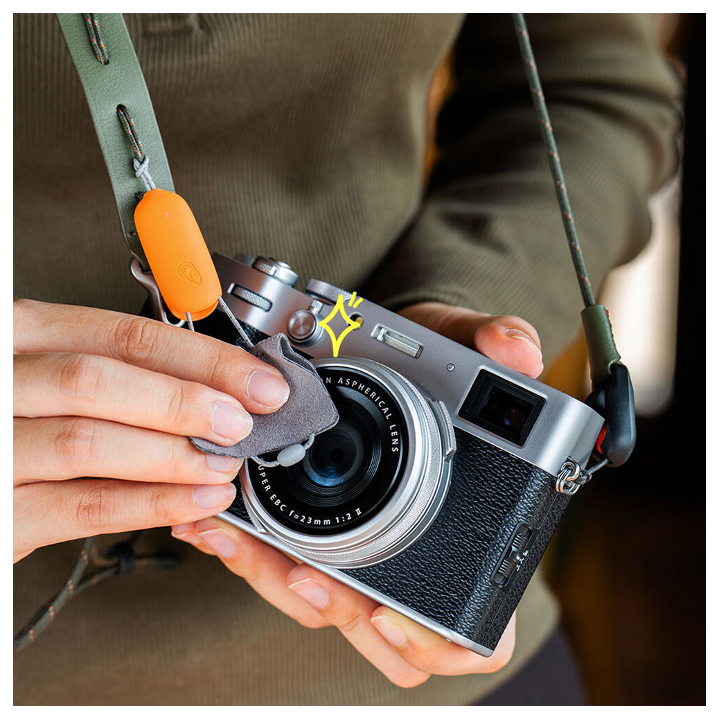 Ремень плечевой PGYTECH Camera Strap Slim Vintage, цвет Midnight Black