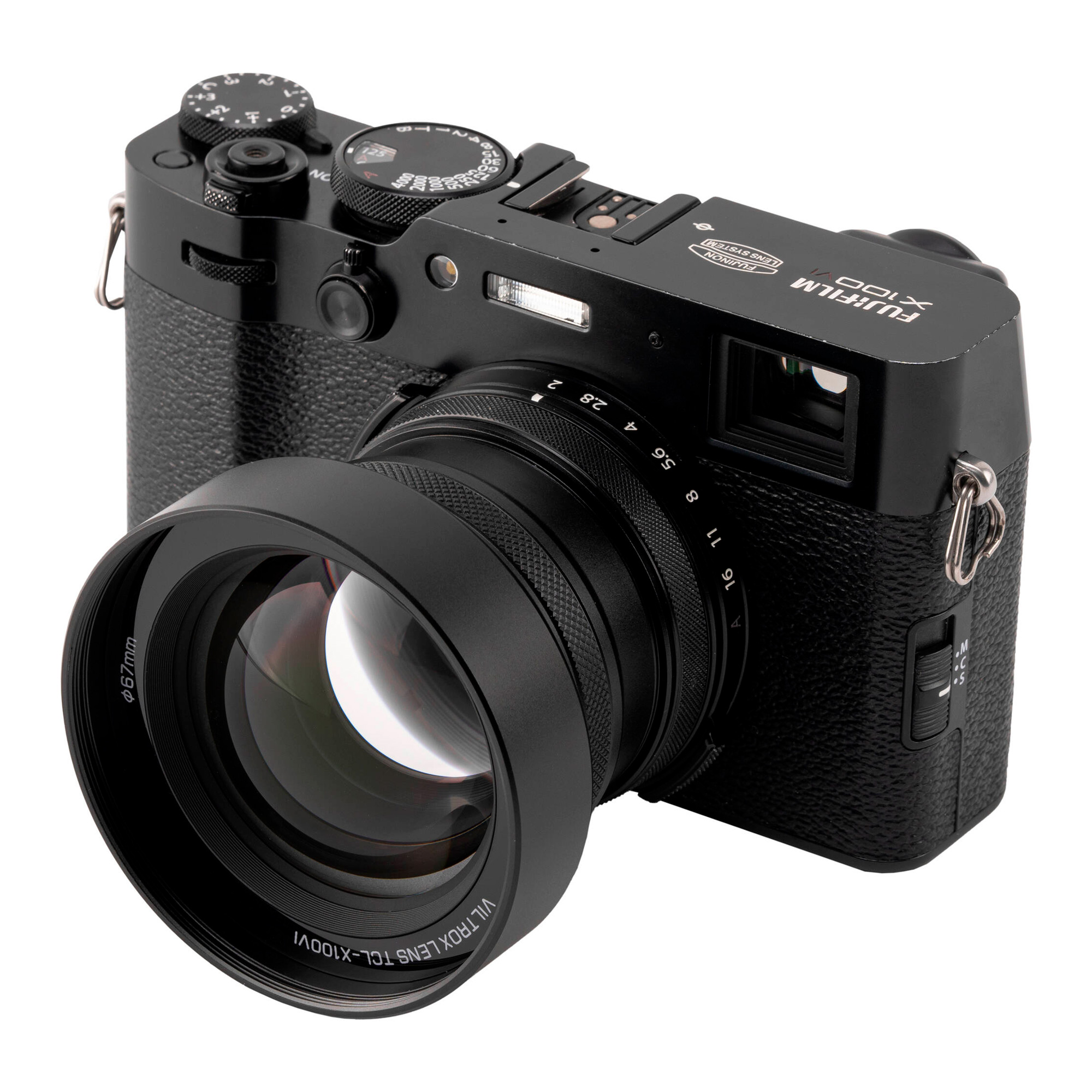 Телеконвертер Viltrox TCL-X100VI для Fujifilm X100 серии, черный