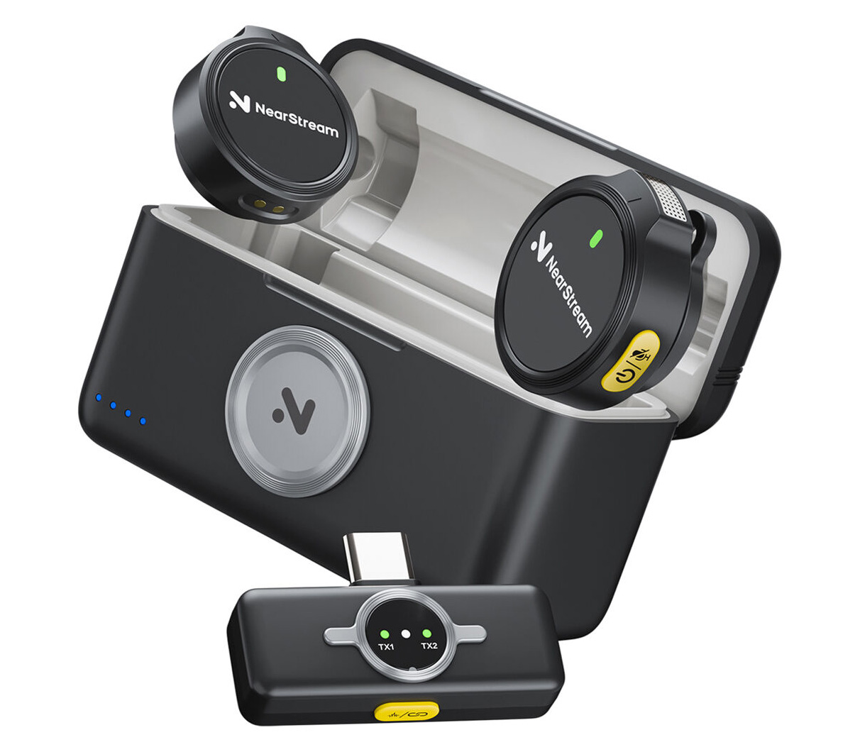 Беспроводная система Nearity NearStream AWM25T, 2TX+RX (USB-C), с кейсом