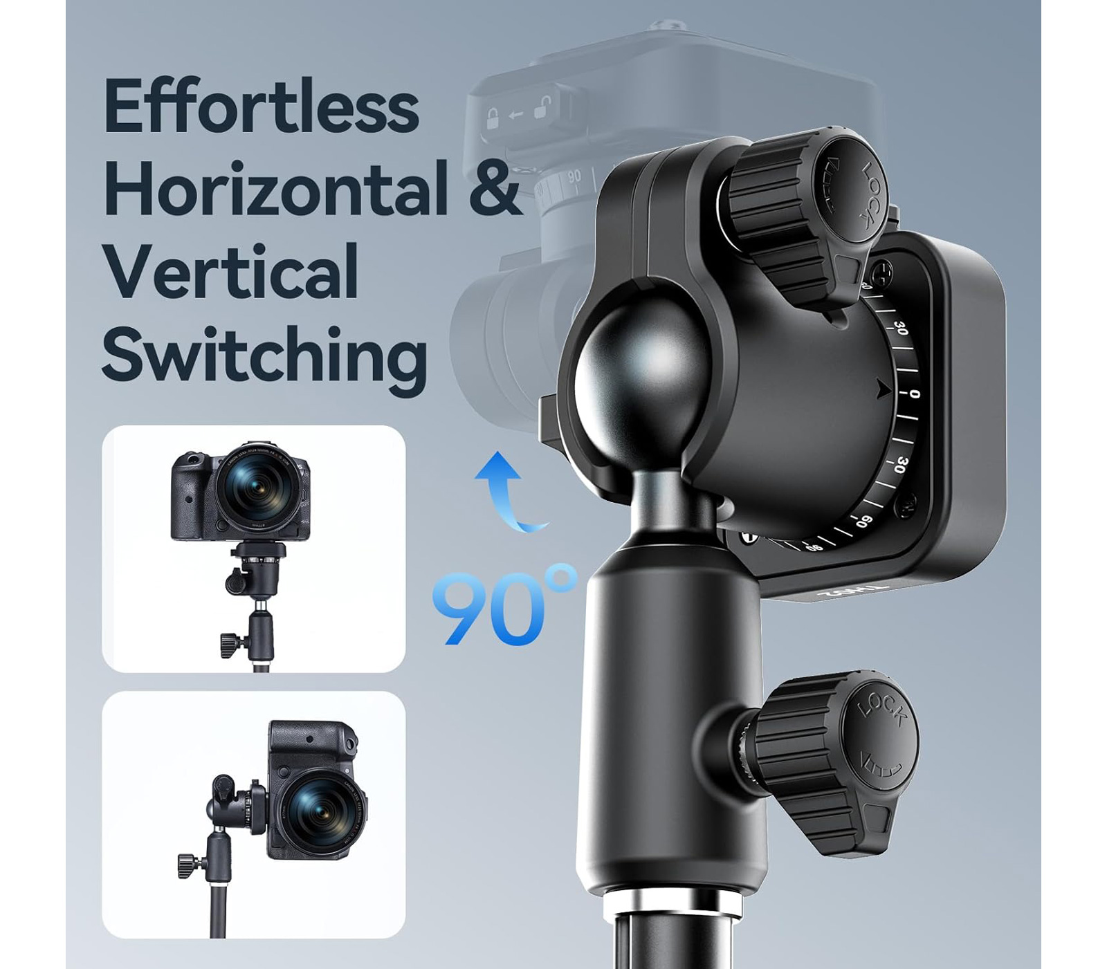 Шаровая голова Ulanzi TH02 Uka с креплением на студийную стойку, до 2.5 кг