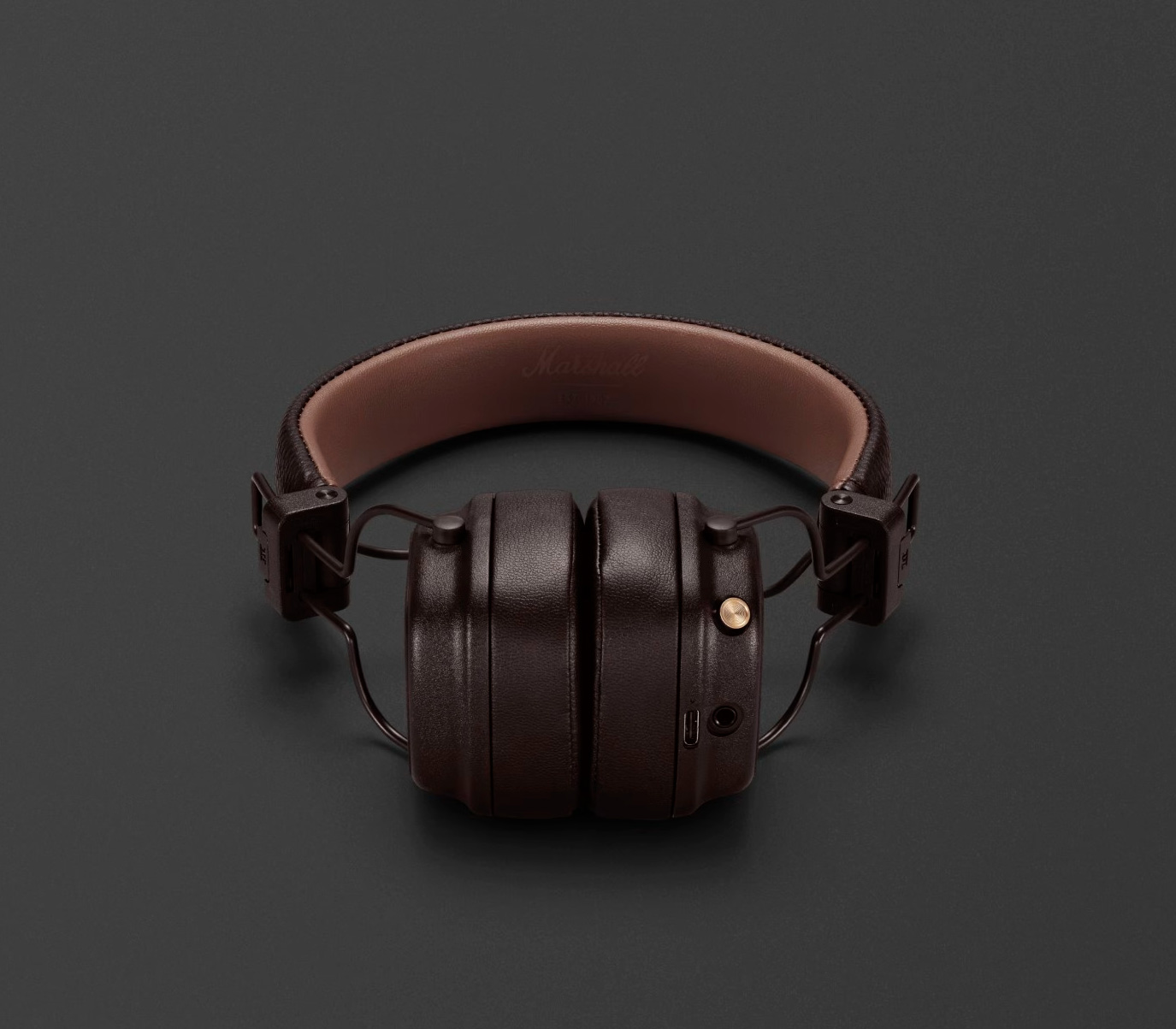 Беспроводные наушники Marshall Electronics Major IV, коричневые