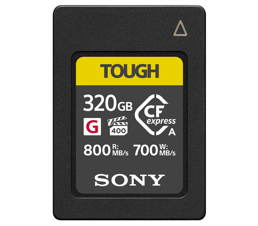 Карта памяти Sony CFexpress Type A 320GB Tough R800/W700
