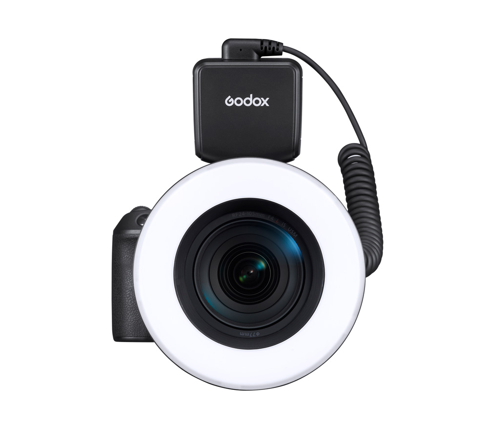 Осветитель кольцевой Godox Ring72, светодиодный, 8 Вт, 6500К (уцененный)