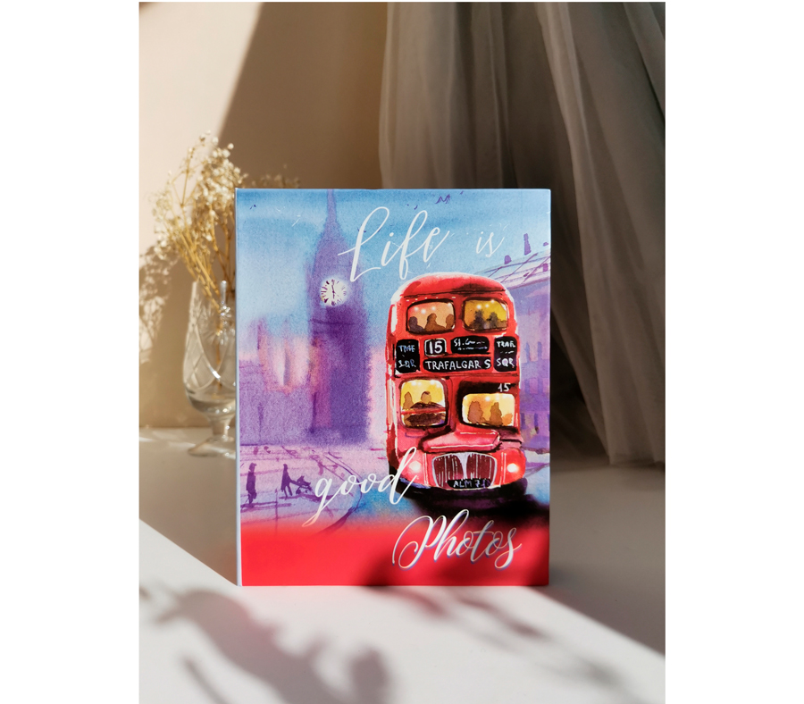 Фотоальбом Полином 100 фото 10х15 см Travel