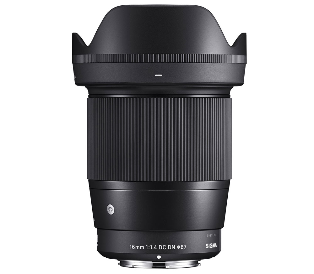 Объектив Sigma 16mm f/1.4 DC DN Contemporary Canon RF (APS-C)
