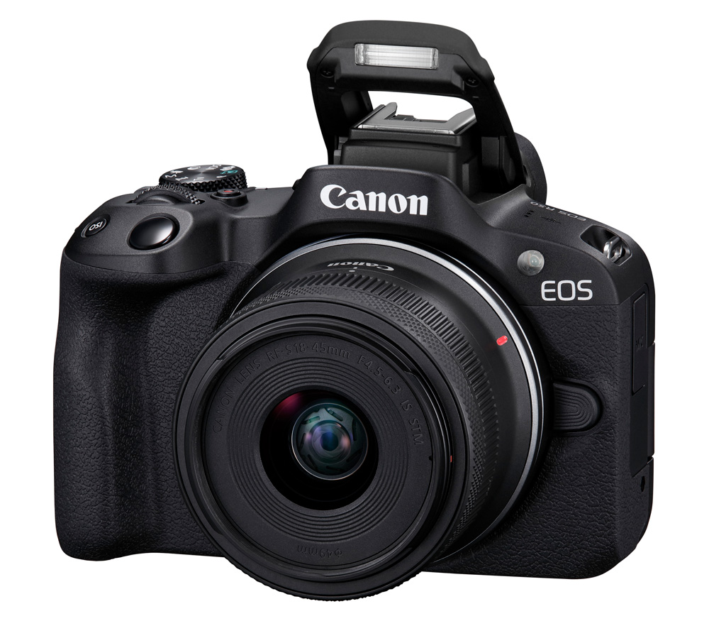 Беззеркальный фотоаппарат Canon EOS R50 Kit RF-S 18-45mm IS STM