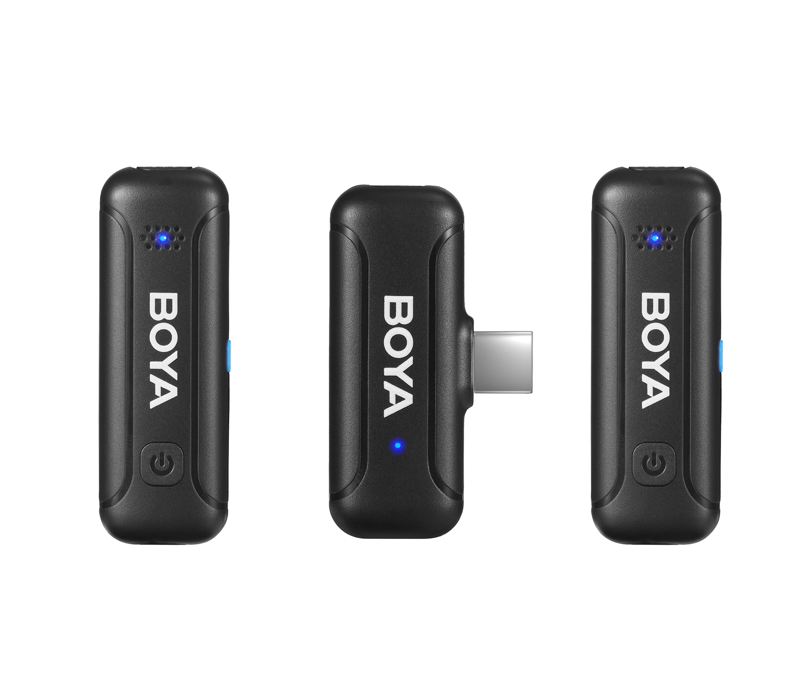Беспроводная система Boya BY-WM3T-U2, двухканальная, 2.4 ГГц, TX+TX+RX, USB-C