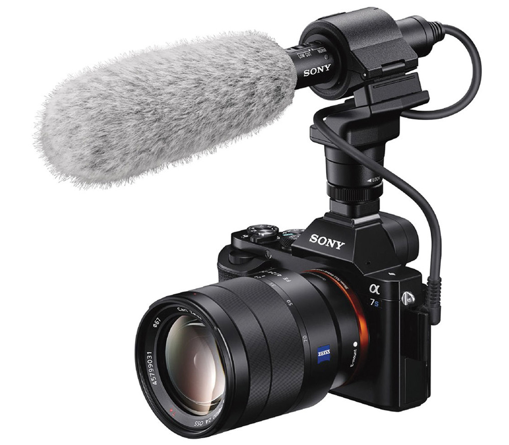 Микрофон Sony ECM-CG60, моно, направленный, 3.5 мм