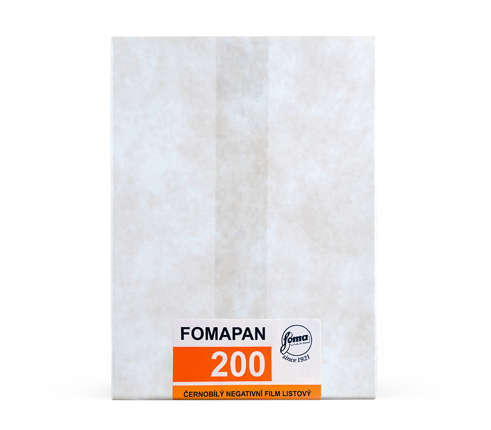 Фотопленка Foma Fomapan 200 4x5", 25 листов