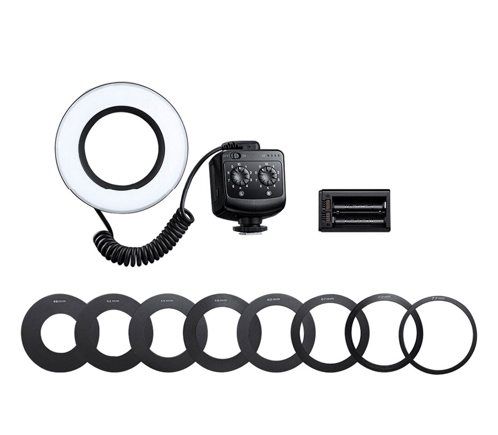 Осветитель кольцевой Godox Ring72, светодиодный, 8 Вт, 6500К (уцененный)
