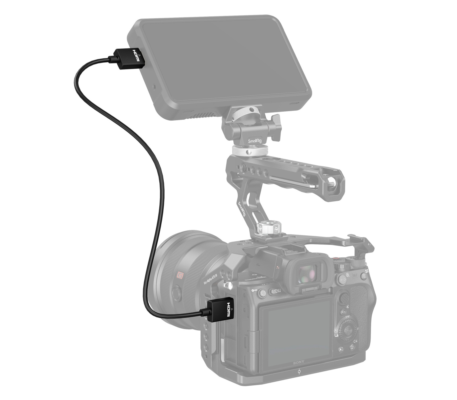 Кабель SmallRig 2956B Ultra Slim HDMI 2.0 A / A, 35 см