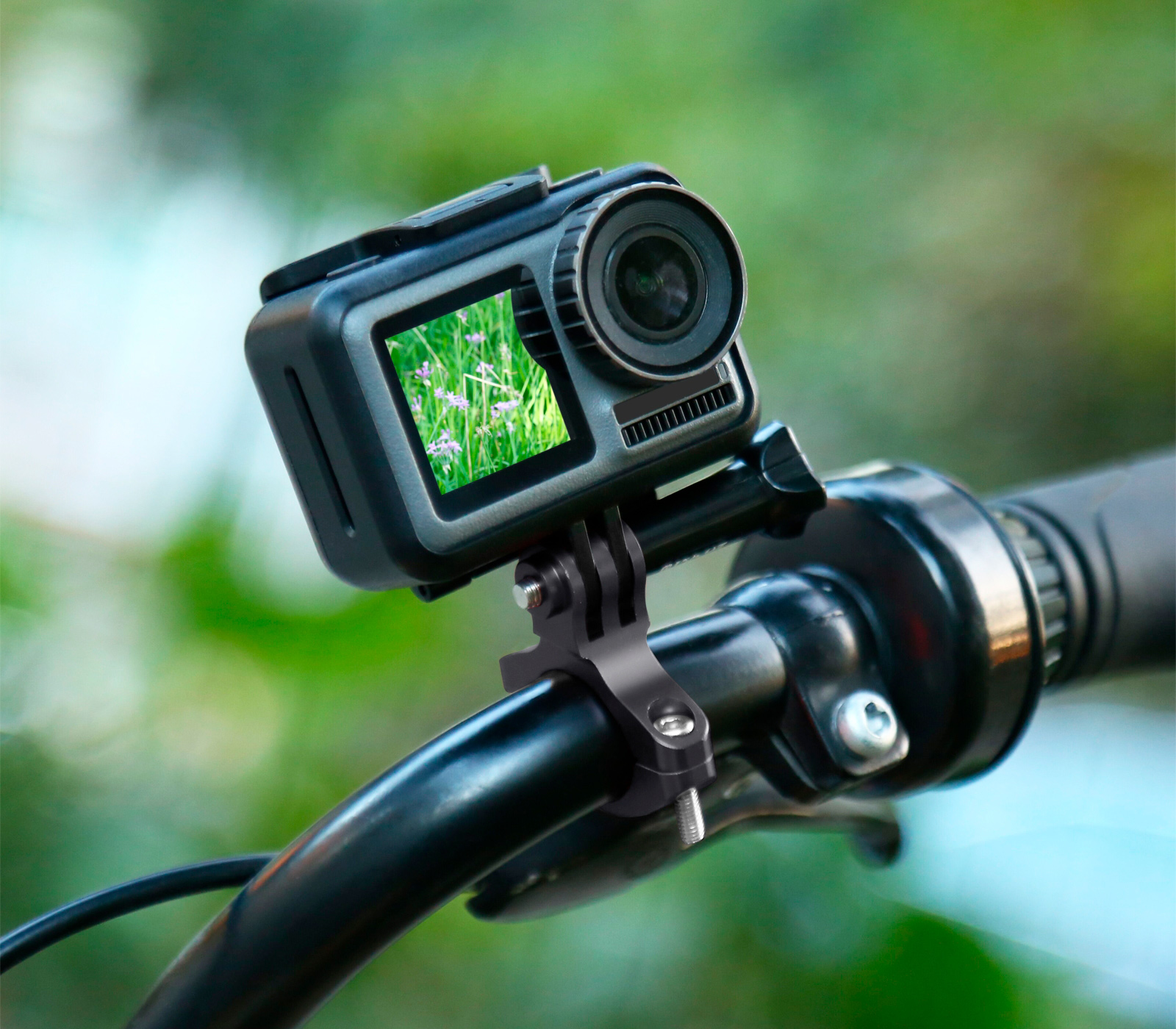 Крепление на руль Puluz PU193B Bike Handlebar Mount, для экшн-камеры, черное