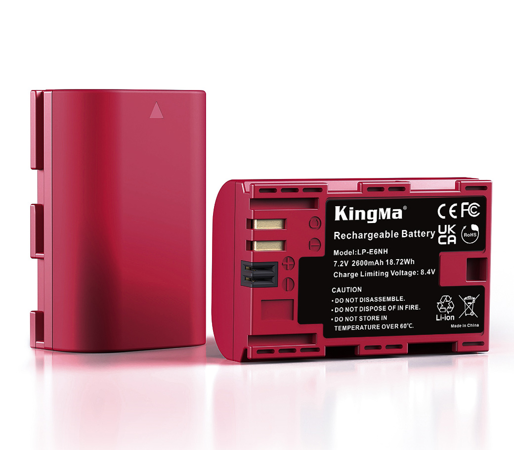 Аккумулятор Kingma LP-E6NH с защитным кейсом, 2600 мАч