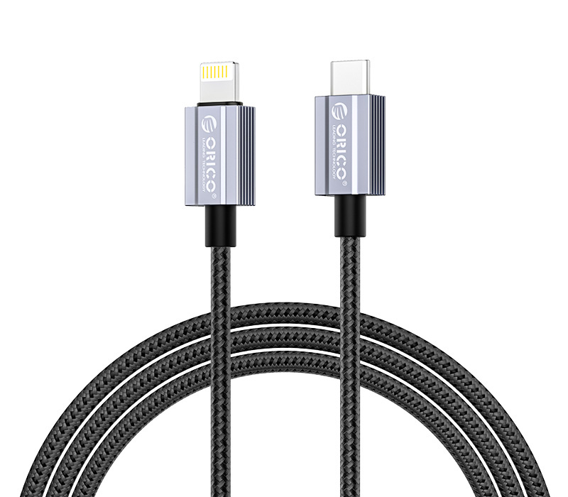 Кабель Orico GQA29-20, USB 2.0 Type-C / Lightning, до 29 Вт, 2 м
