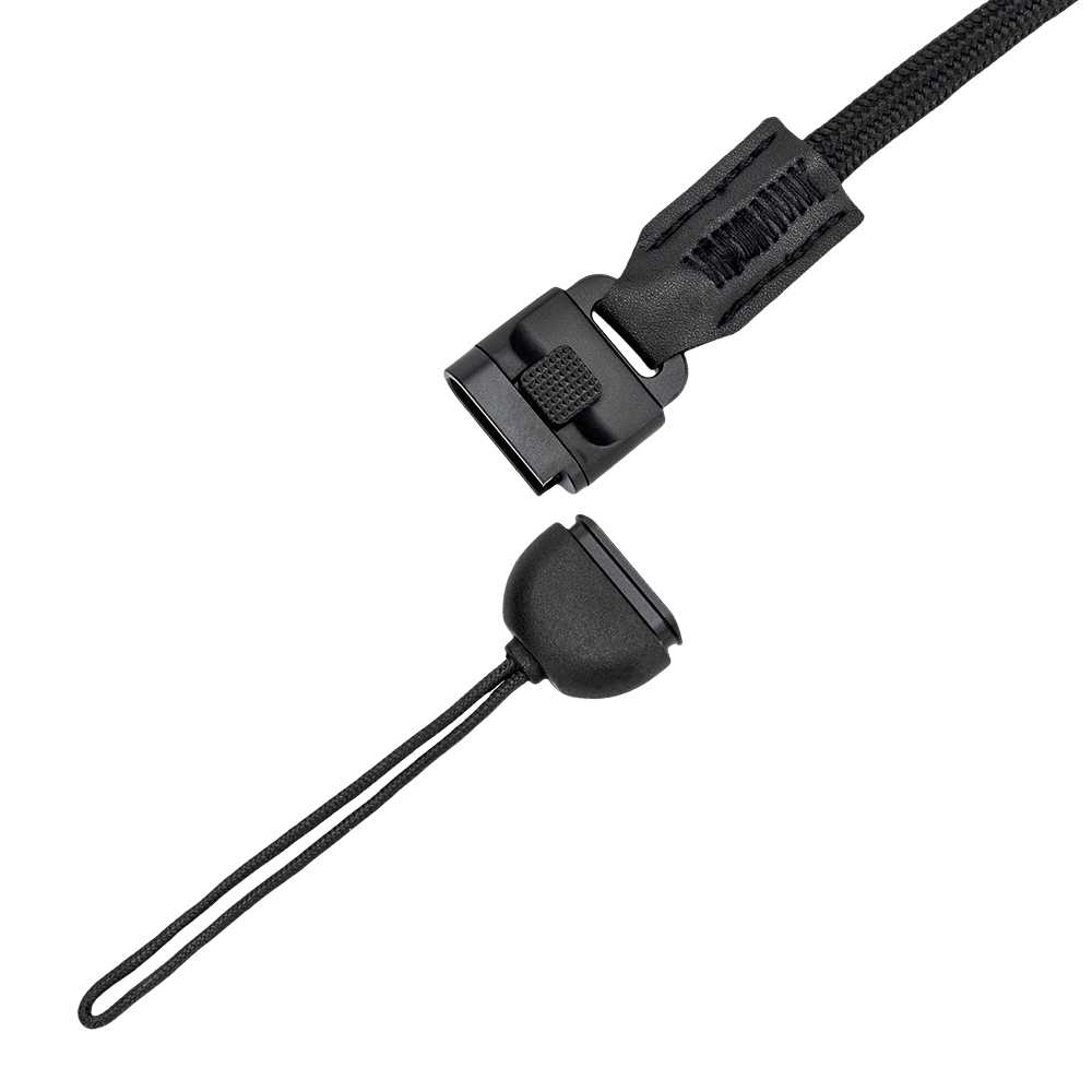Ремень нашейный JJC FS-BKDS, 120 см, деним, черный
