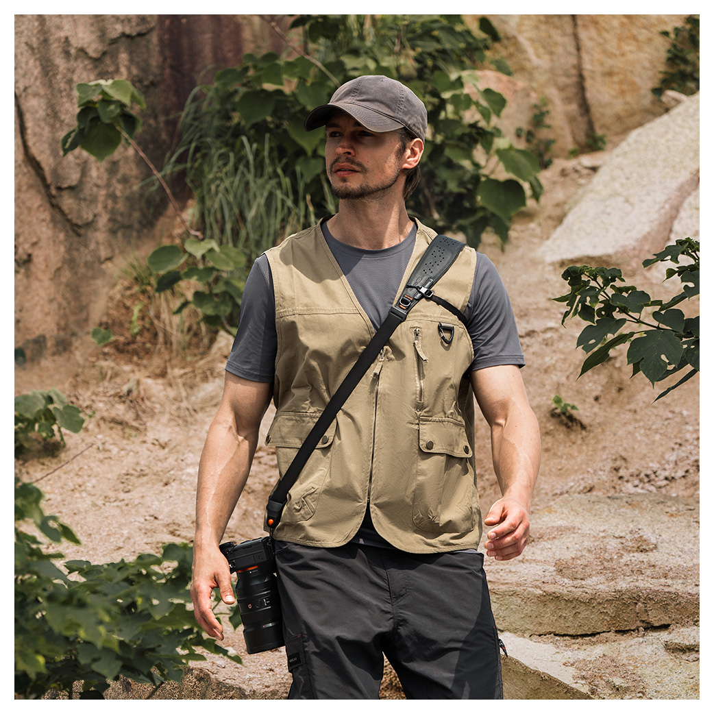Ремень PGYTECH Camera Strap Pro, черный (Midnight Black)