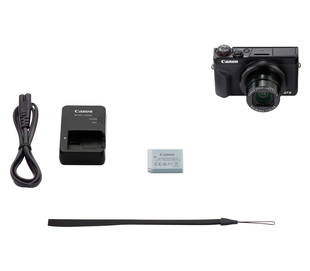 Компактный фотоаппарат Canon PowerShot G7 X Mark III Black