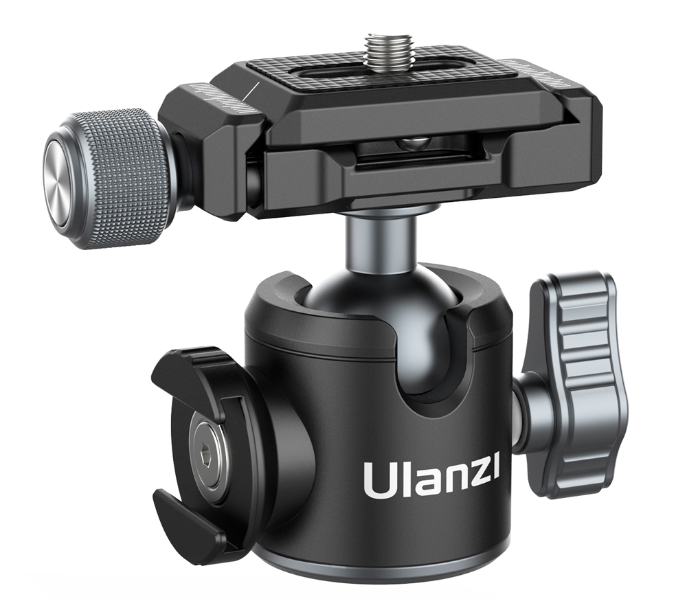Шаровая головка Ulanzi U-80L, Arca Swiss Side, с быстросъемной площадкой