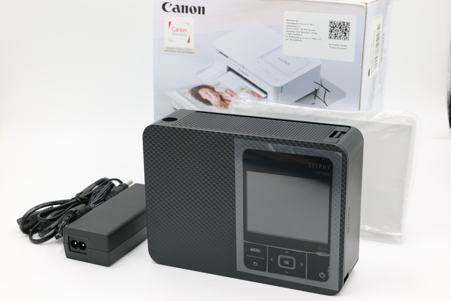 Фотопринтер Canon Selphy CP1500 Black (состояние 5-) (б/у)