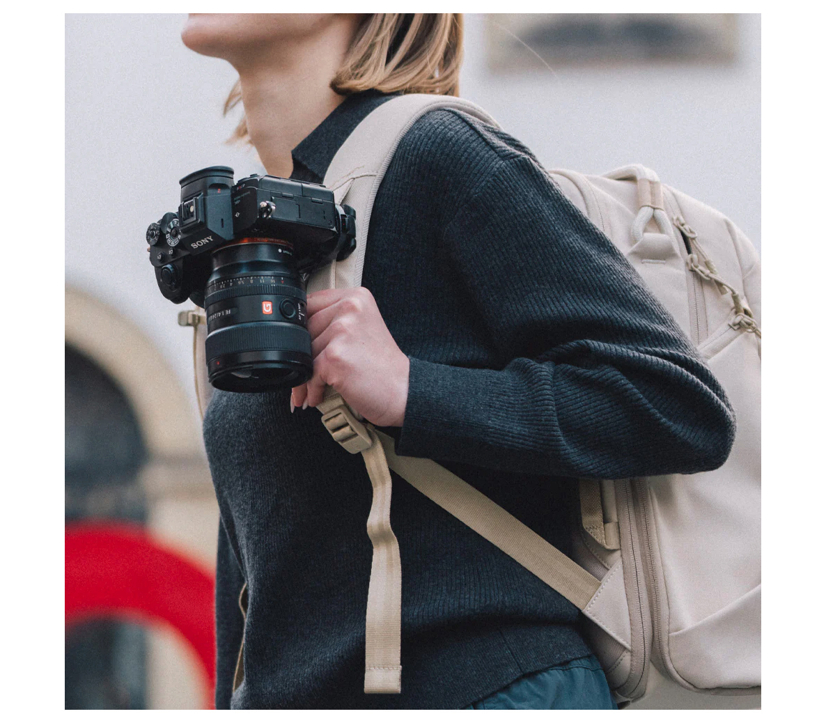 Рюкзак PGYTECH OneGo Lite Backpack 16L, цвет: Cream