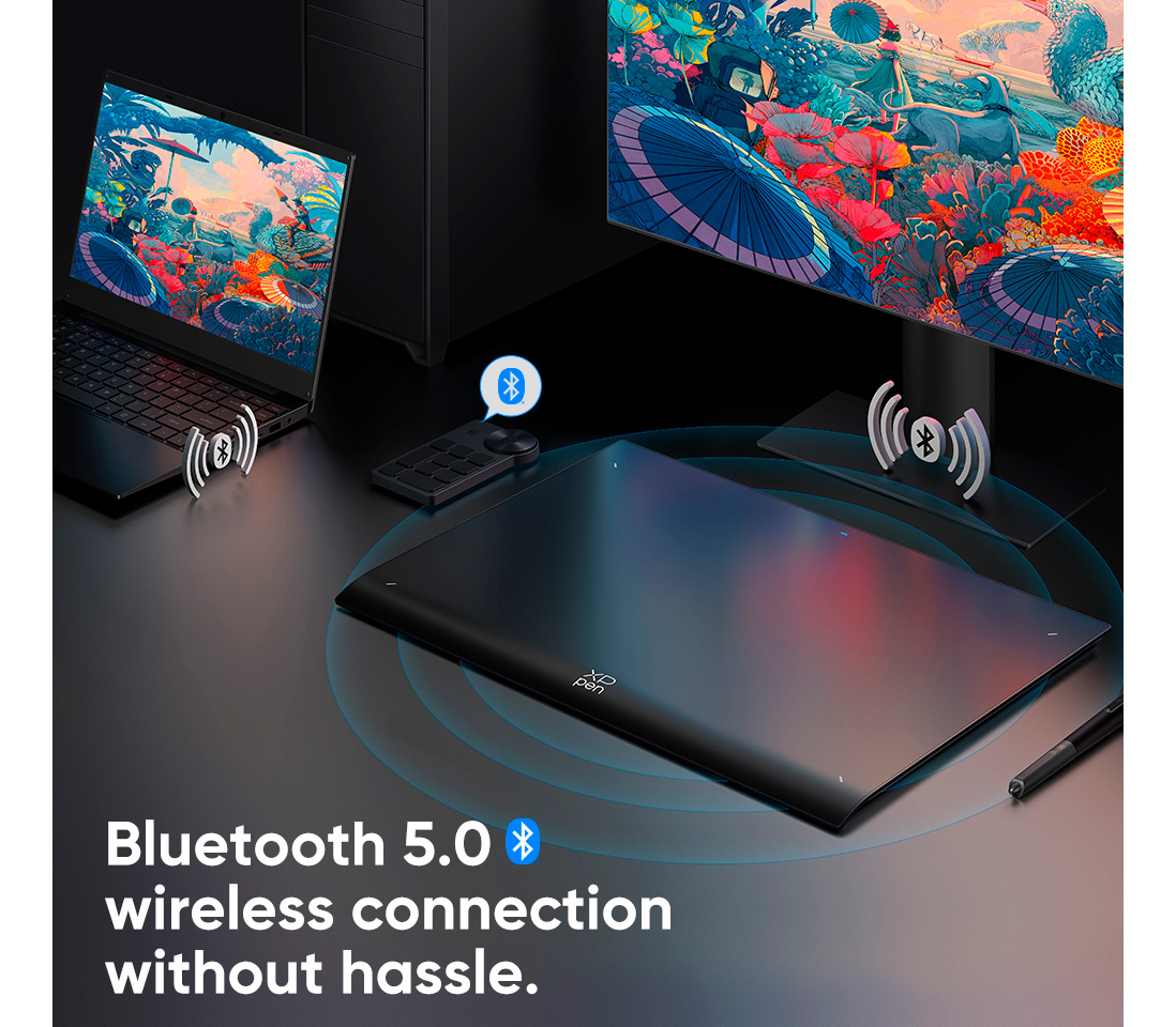 Графический планшет XP-Pen Deco Pro MW, 2 поколение, с пультом управления (уцененный)