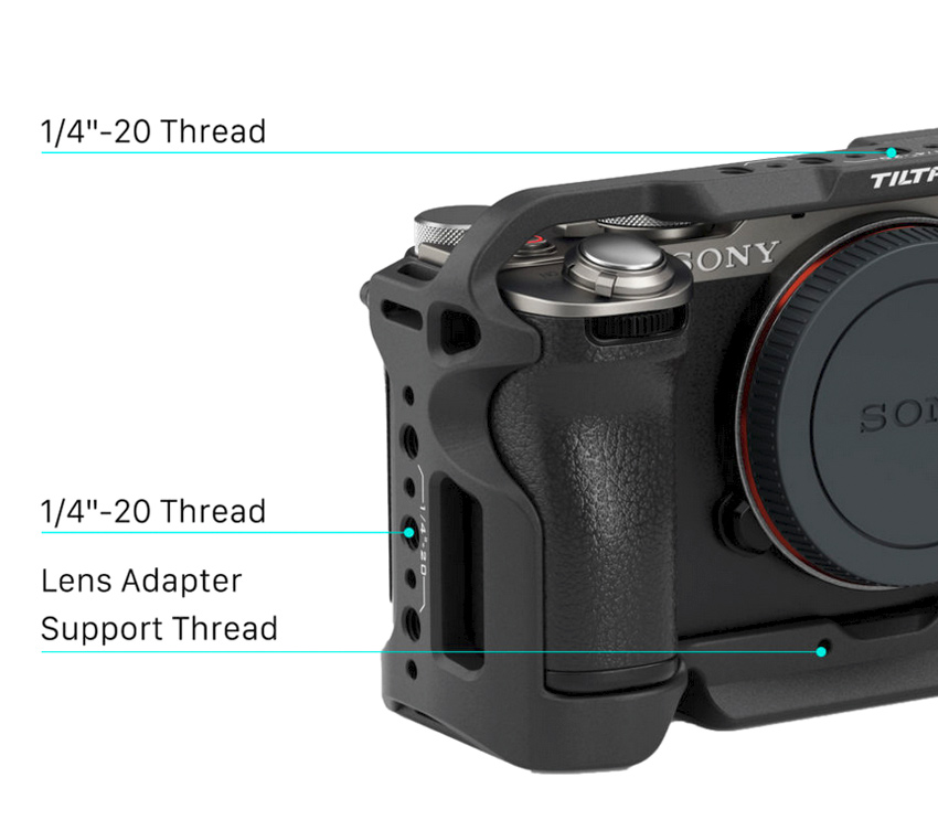 Клетка Tilta Full Camera Cage Basic Kit для Sony a7C II и a7CR, черная
