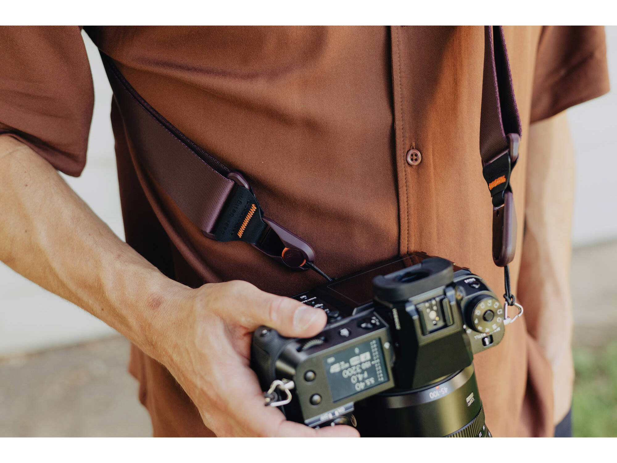 Ремень Peak Design Camera Strap Slide Eclipse, бордо