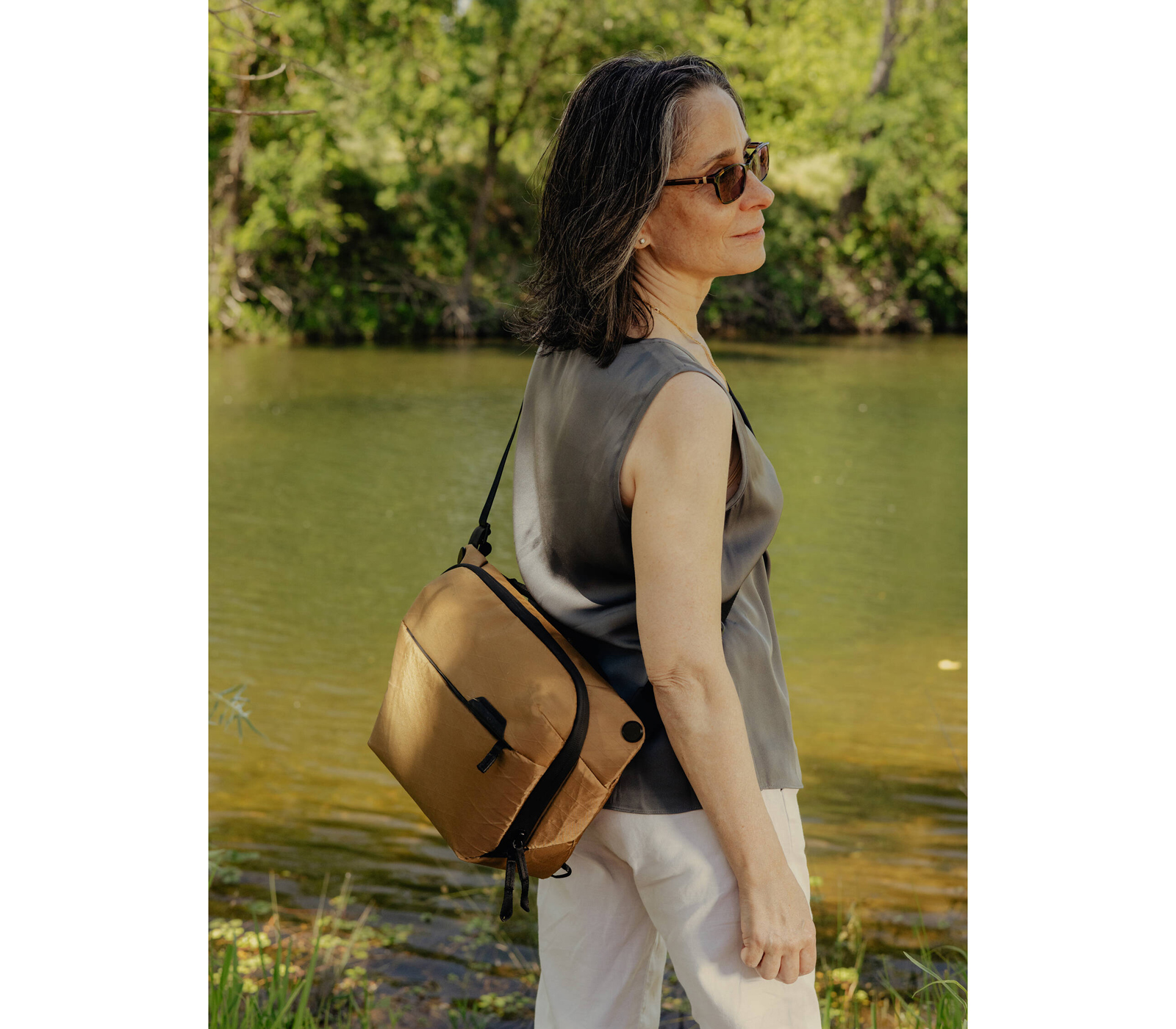 Сумка Peak Design The Everyday Sling 6L v2 Coyote, коричневая