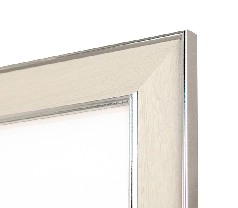 Фоторамка Мирам 15х21 см бежевая с серебром (653368-6)