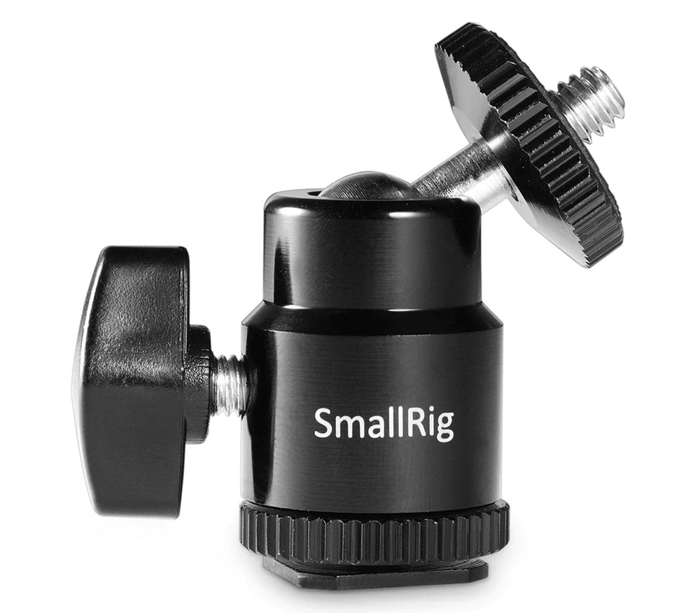Шаровая головка SmallRig 761 с креплением в башмак (верхнее 1/4"-20)