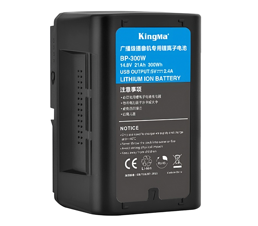 Аккумулятор Kingma BP-300W, V-Mount, 21000 мАч (уцененный)