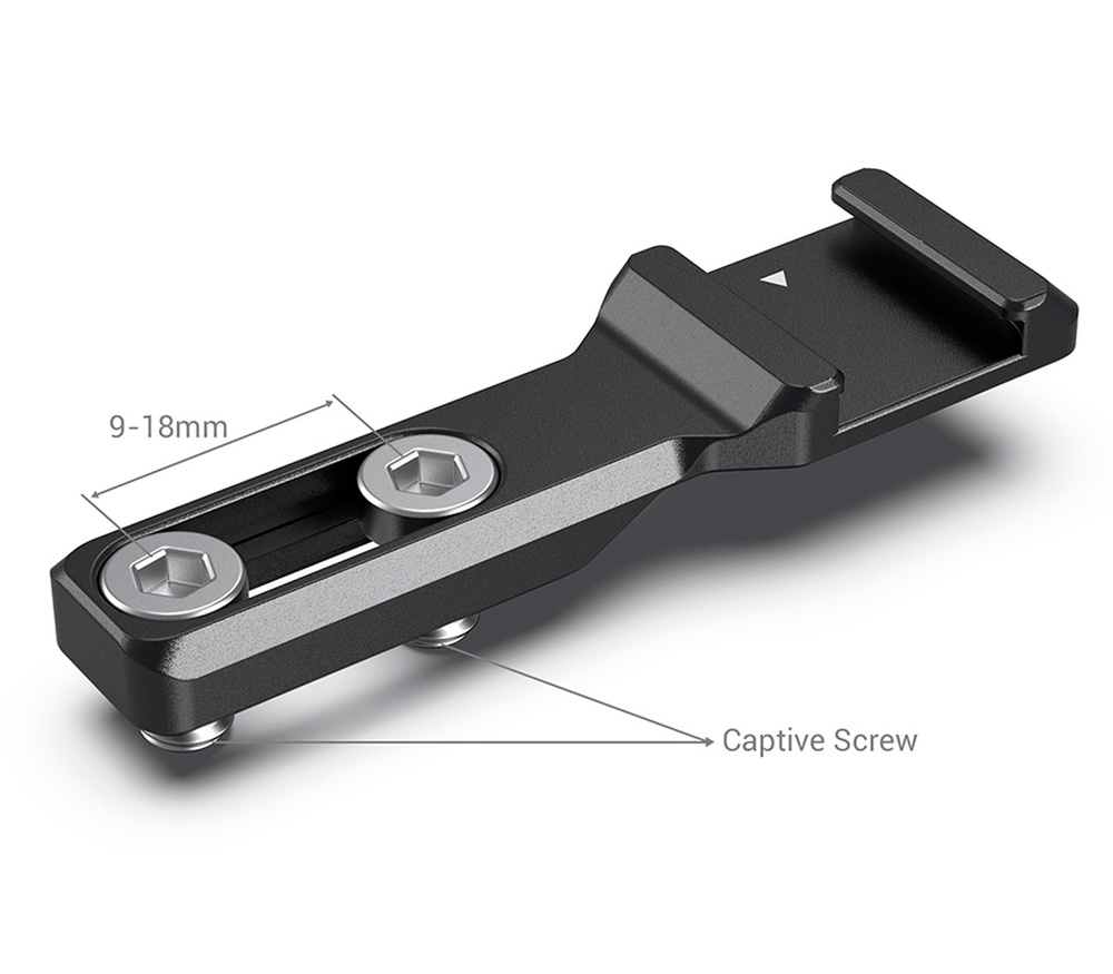 Адаптер SmallRig 2879 Cold Shoe Extension, «башмак», 2 винта 1/4"