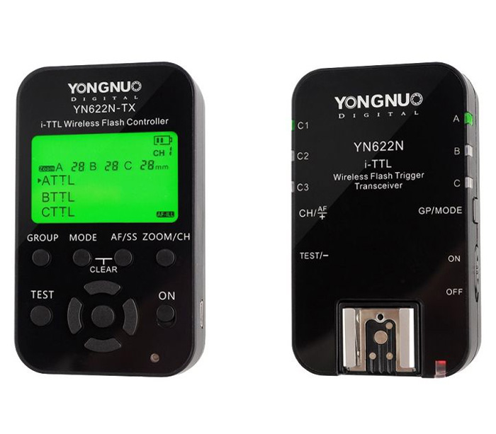 Комплект радиосинхронизации Yongnuo YN-622N + YN-622N-TX, TTL, для Nikon
