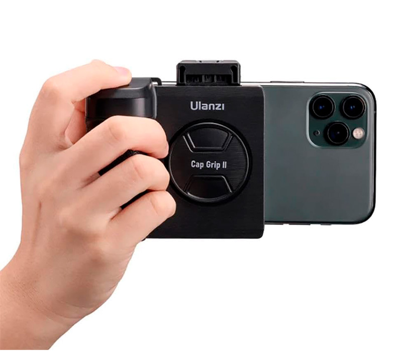 Держатель для смартфона Ulanzi CG01 СapGrip II, с Bluetooth кнопкой спуска