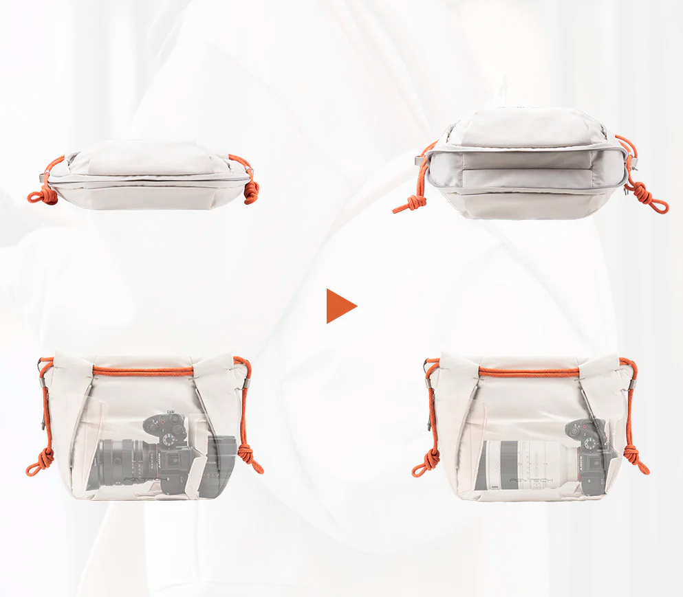 Сумка PGYTECH OneGo Rope Strap Bag, цвет: Lilac