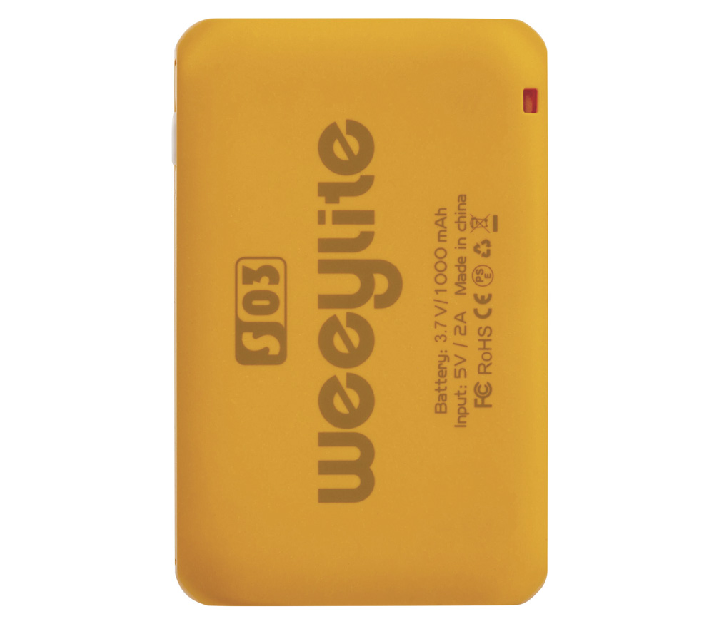 Осветитель Viltrox Weeylite S03, светодиодный, 2800-6800К, RGB, 4 Вт, желтый (уцененный)