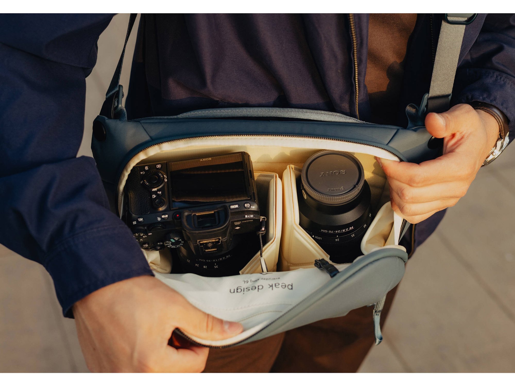 Сумка Peak Design The Everyday Sling 6L Ocean, синий