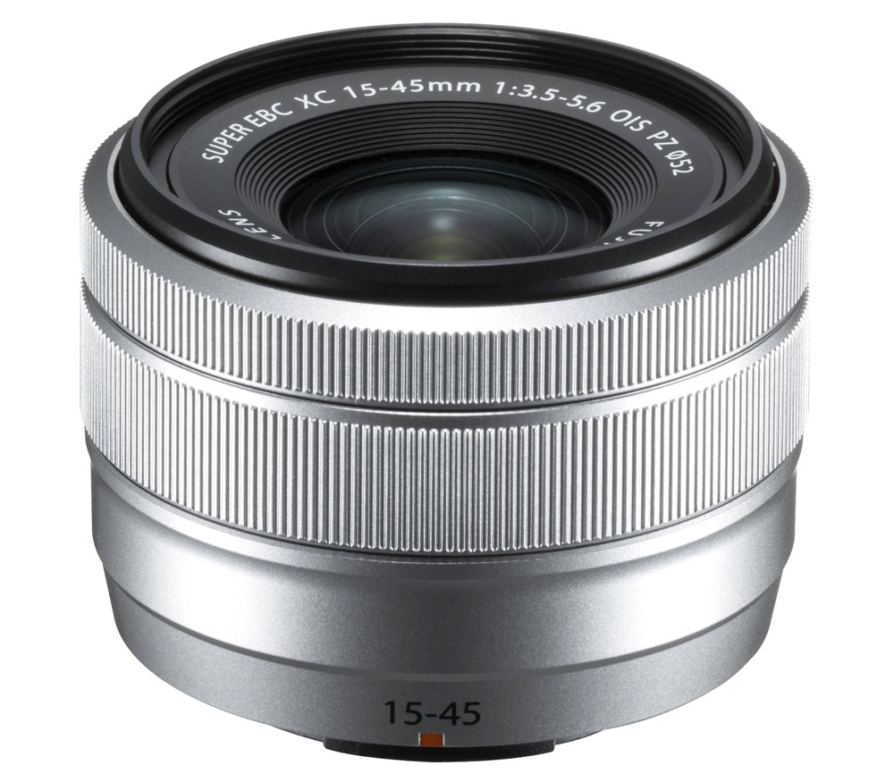 Объектив Fujifilm XC 15-45mm f/3.5-5.6 OIS PZ, серебристый (уцененный)