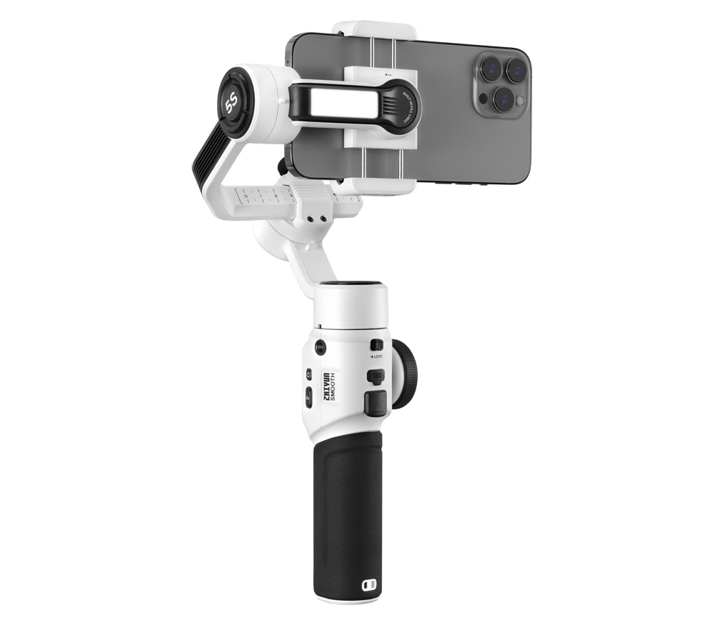 Стабилизатор Zhiyun Smooth 5S Combo Kit для смартфонов, белый