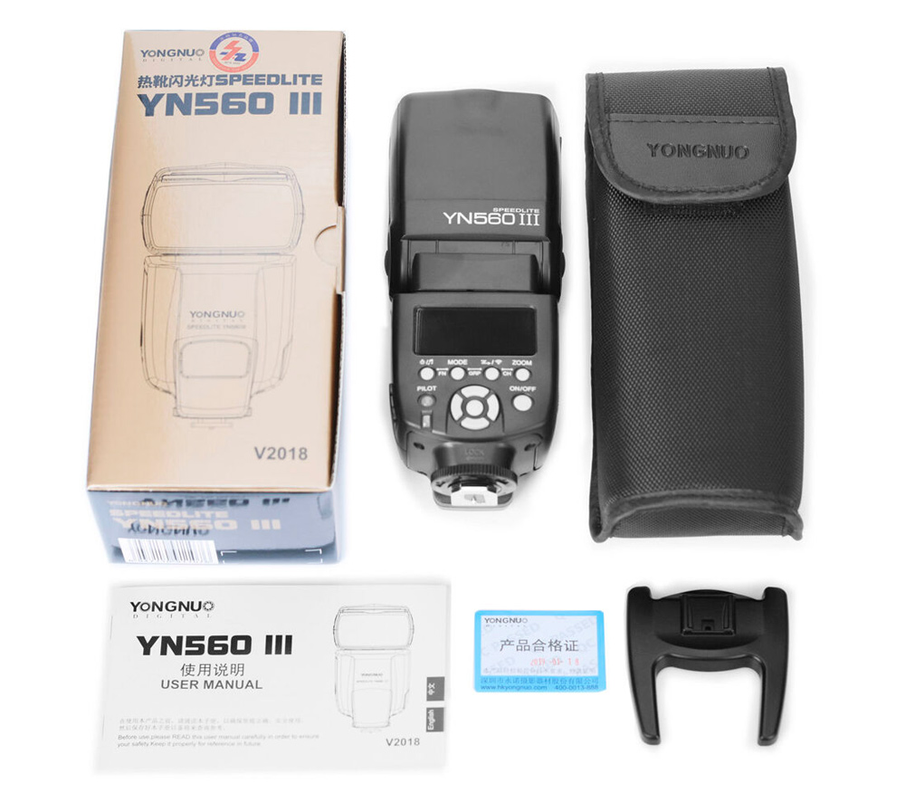 Вспышка Yongnuo YN560 III Negative Screen (уцененный)