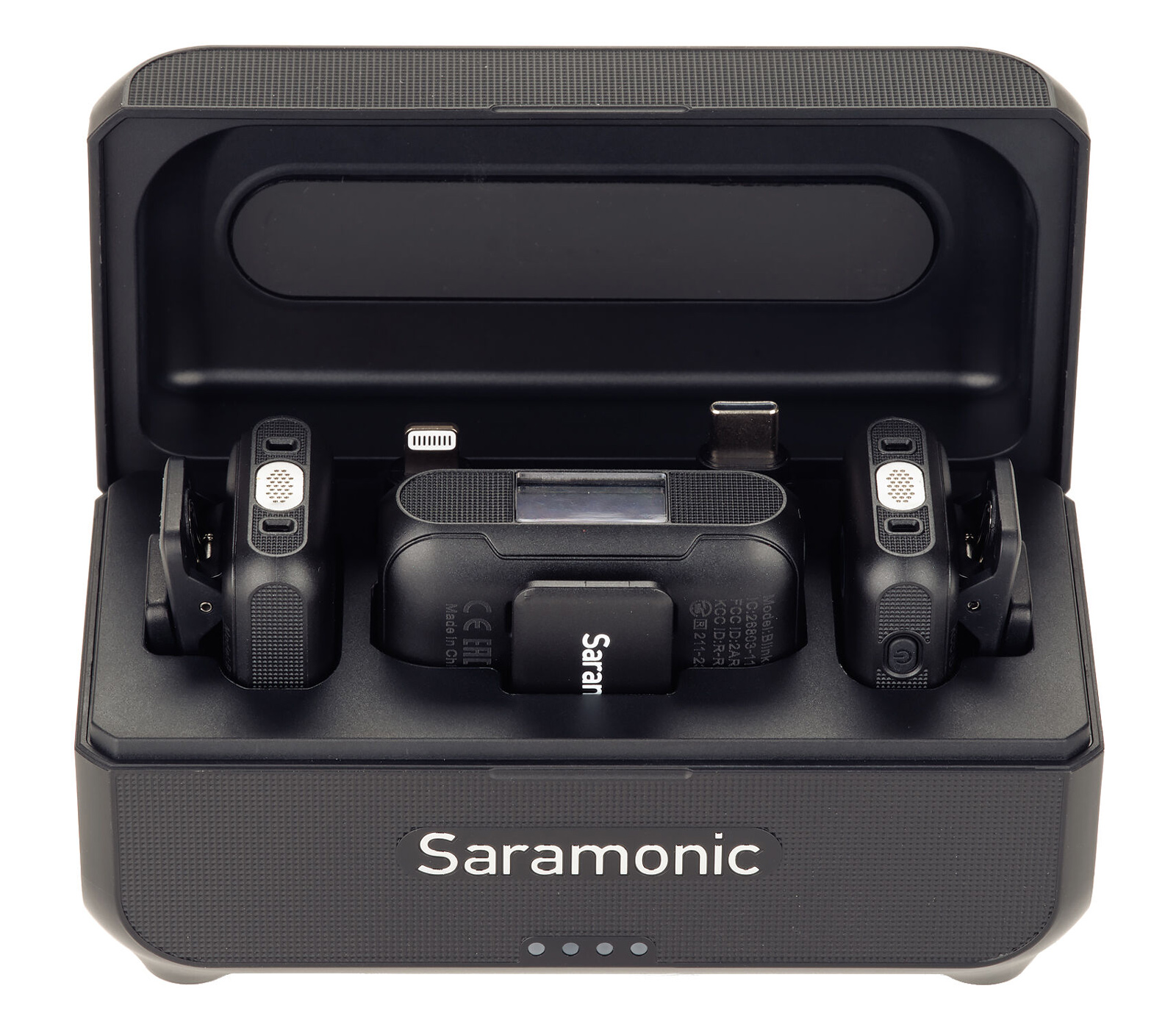 Беспроводная система Saramonic Blink500 B2+, TX+TX+RX, USB-C, Lightning, 3.5 мм