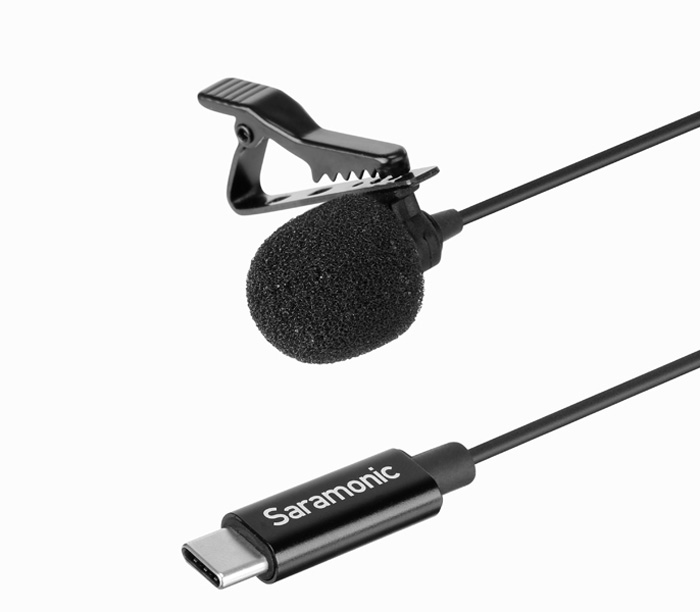 Микрофон Saramonic LavMicro U3B, петличный, с кабелем 6 м, USB-C