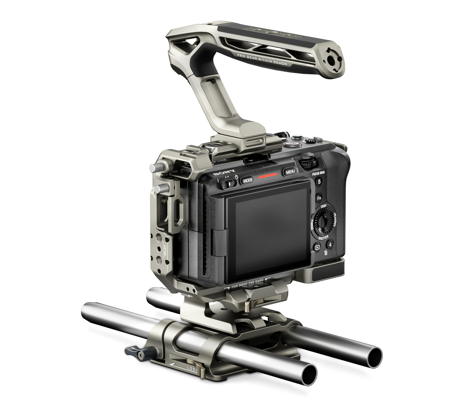 Клетка Tilta Camera Cage V2 Basic Kit для Sony FX3 / FX30, титаново-серая