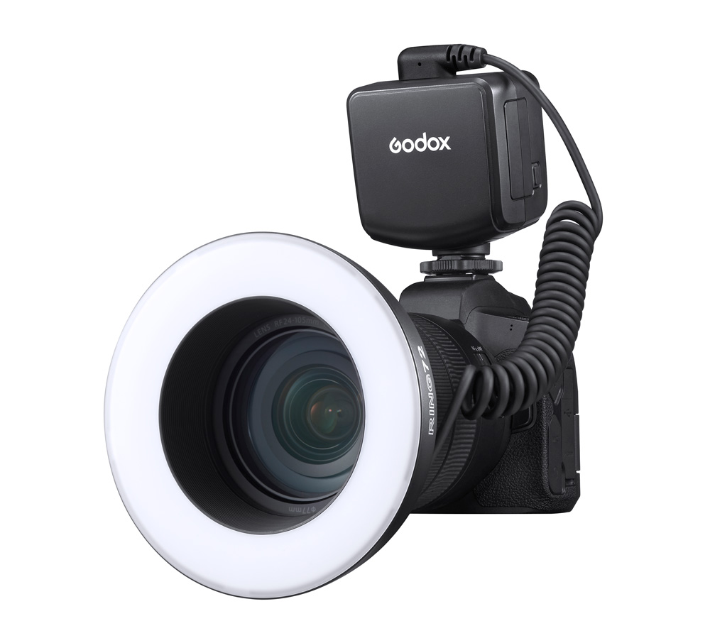 Осветитель кольцевой Godox Ring72, светодиодный, 8 Вт, 6500К (уцененный)