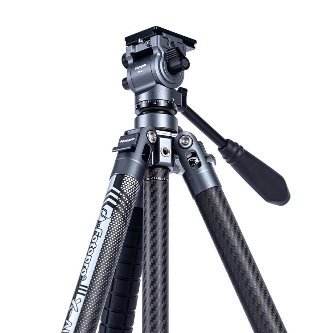Штатив Fotopro X-Aircross 3 Lite Video Gray, карбон, до 3 кг