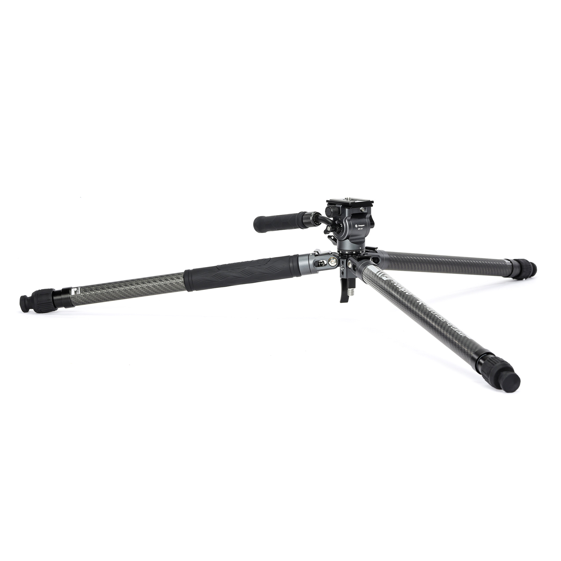 Штатив Fotopro X-Aircross 4 Video Gray, карбоновый, с головой MH-2D, до 3 кг