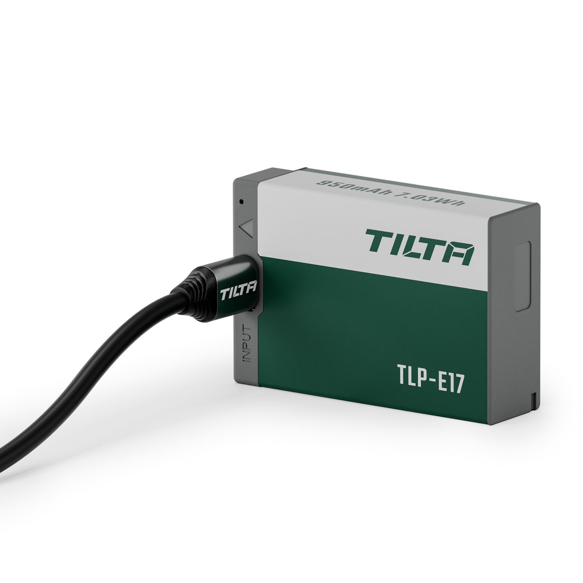 Аккумулятор Tilta LP-E17 Forest Green, 950 мАч, USB-C, декодированный чип