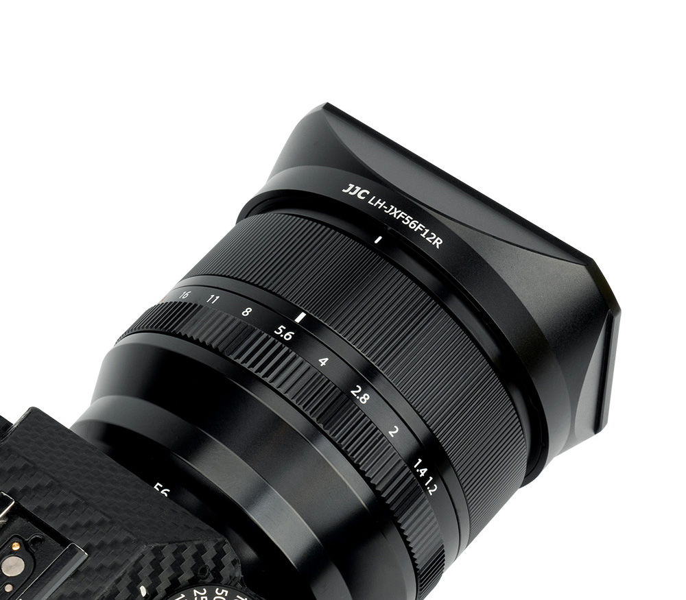 Бленда с крышкой JJC для Fujifilm XF 56mm F1.2 R WR (LH-JXF56F12R)