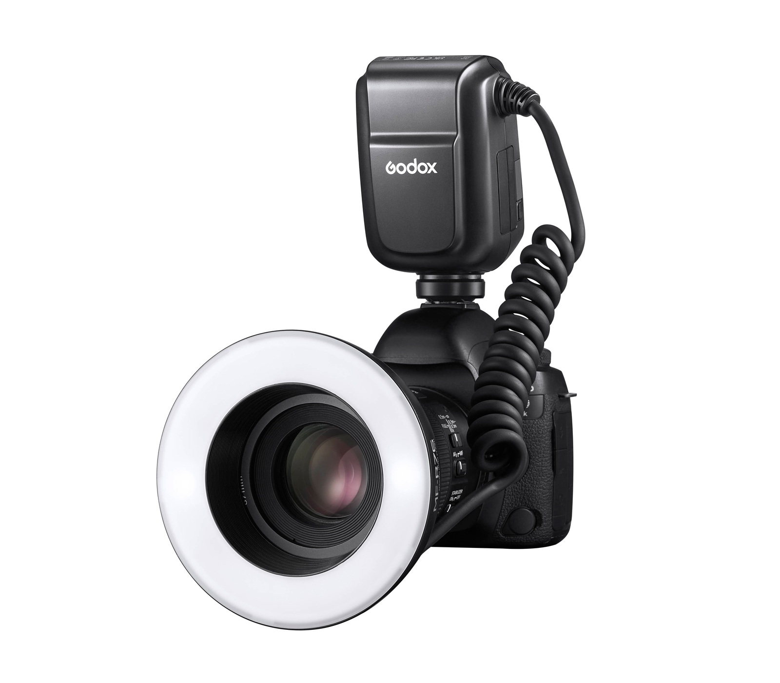 Кольцевая вспышка Godox MF-R76N TTL для Nikon