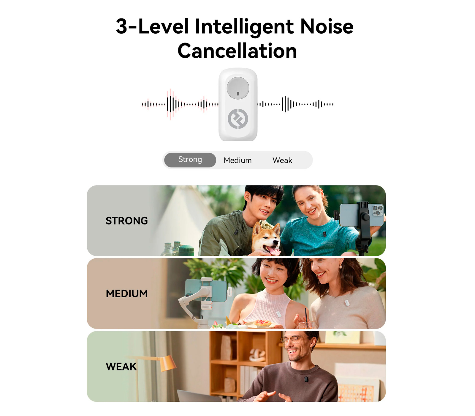 Беспроводная система Hollyland Lark A1 Duo, 2 микрофона, приемник USB-C, зарядный кейс